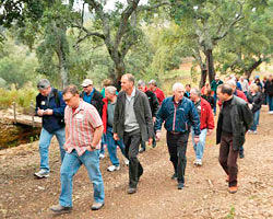 Senderismo en la Sierra de Aracena (Huelva)